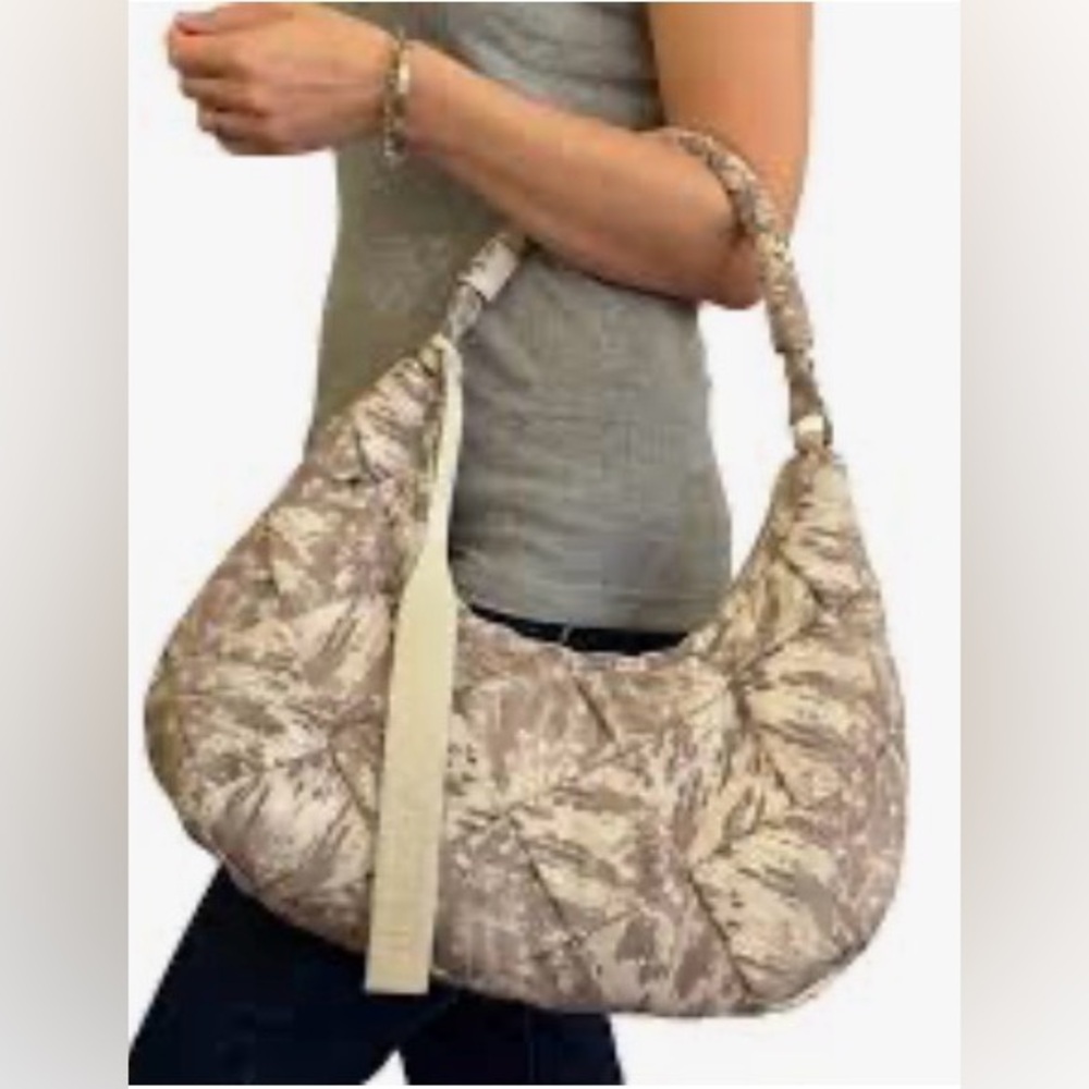 Jason Wu Dylan Woven Ivory Lizard Print camo Shoulder Bag Purse Handbag NWT $138